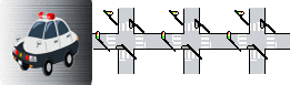 緊急車両優先システム(FAST)概要図